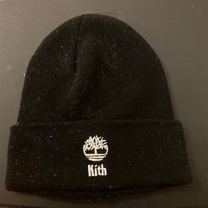 Kith x Timberland Black Beanie